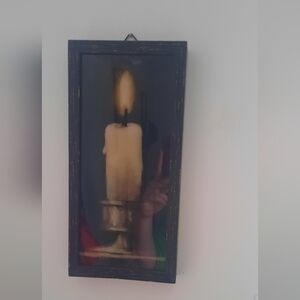 Framed Candle Wall Art